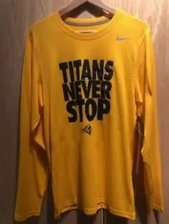 Nike Long Sleeved Sport T-Shirt Yellow